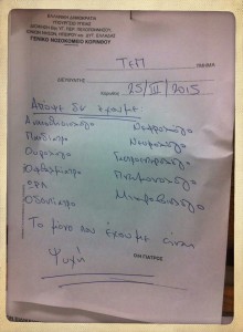 νοσοκομειο κορινθου λιστα με ελλείψεις ιατρών. ειδικευόμενοι eidikeyomenoi eidikeuomenoi