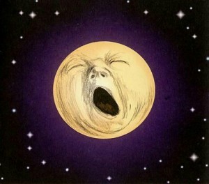 Φεγγάρι που χασμουριεται. νυχτερινη βαρδια νοσηλευτών Ειδικευομένων ιατρων. eidikeyomenoi eidikeuomenoi