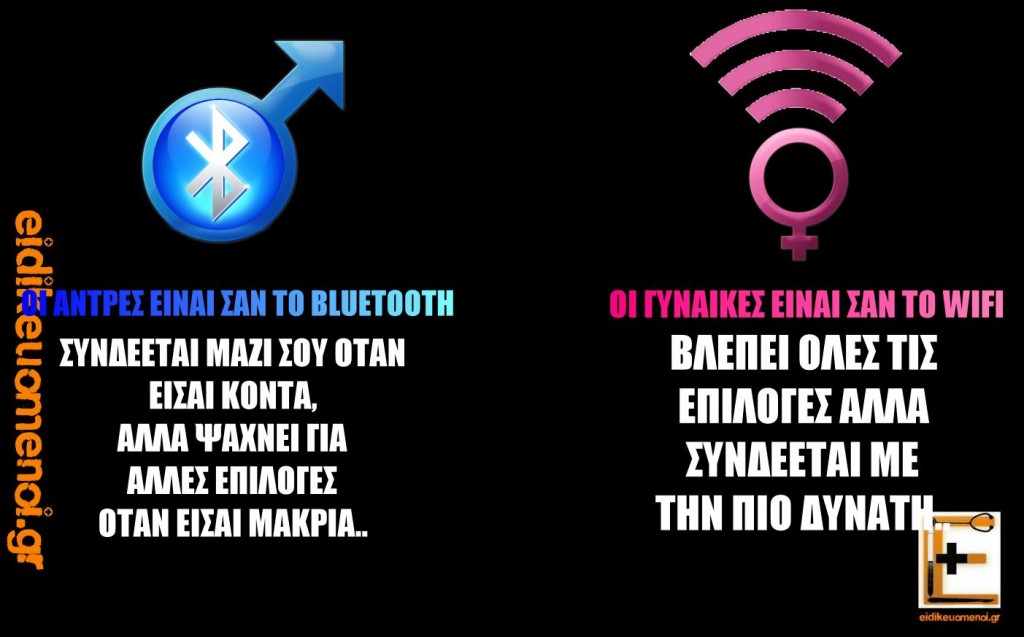 άνδρες bluetooth γυναίκες wifi συνδέεται. eidikeuomenoi ειδικευόμενοι