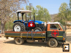 Τρακτέρ ασθενοφόρο