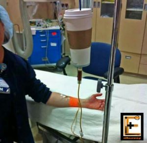 Καφε,καψές,ενδοφλεβίως ενδοφλέβιος ορός