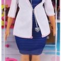 Barbie ιατρός γιατρός κούκλα. Σωματότυπος. Στεατοπυγία