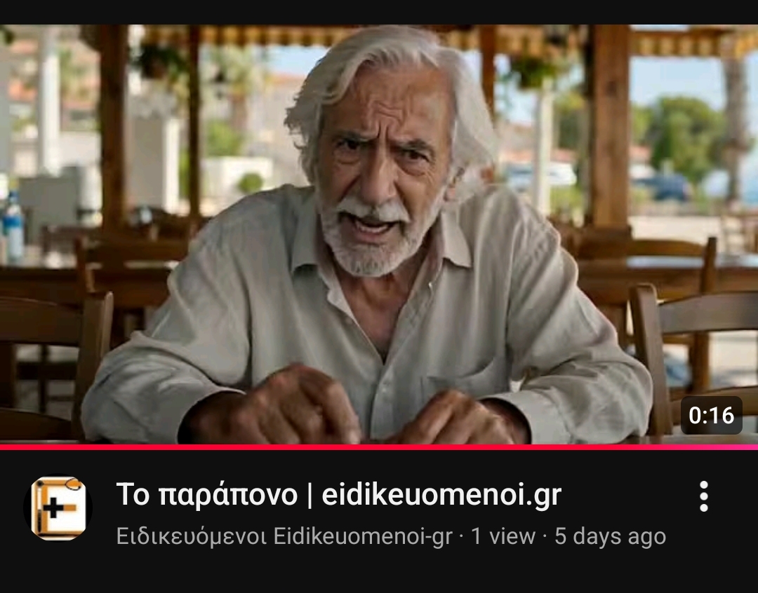 Το παράπονο [βίντεο]